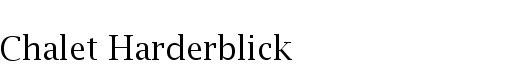 Chalet Harderblick
